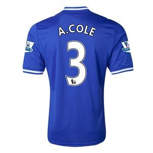 adidas Chelsea 13/14 A.COLE Home Soccer Jersey
