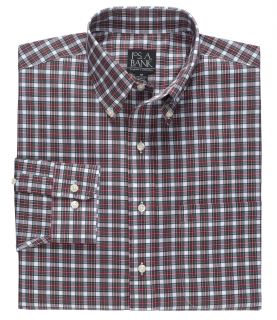 Traveler Buttondown Tartan Long Sleeve Sportshirt Big and Tall JoS. A. Bank