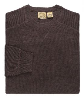 VIP Merino Wool Crewneck Sweater by JoS. A. Bank Mens Dress Shirt