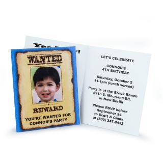 Cowboy Personalized Invitations