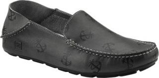 Mens Sperry Top Sider Wave Driver Convertible Tattoo   Grey Leather Driving Sho