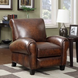 At Home Designs Carmel Recliner In Tarnished Copper