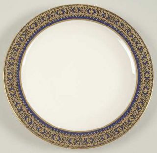 Noritake Aristocrat Bread & Butter Plate, Fine China Dinnerware   Cobalt & Gold,