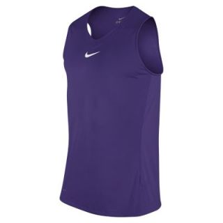Nike Hybrid Mens Sleeveless Basketball Shirt   Court Purple