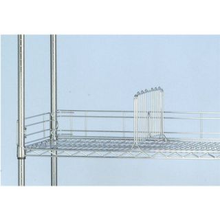 Quantum Back Ledge for Chrome Shelving System   60in. Wide, Model# BL60