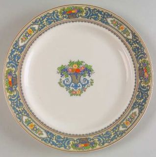 Lenox China Autumn, The (Black/Green Backstamp) Luncheon Plate, Fine China Dinne