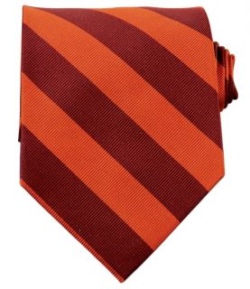 Collegiate Tie Maroon/Burnt Orange JoS. A. Bank