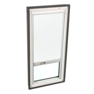 Velux FS C01 2005RS00 Skylight, 21 x 267/8 Fixed DeckMounted w/Tempered LowE3 Glass amp; Solar Powered Light Filtering Blind