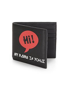 Y 3 Bifold Wallet   Black