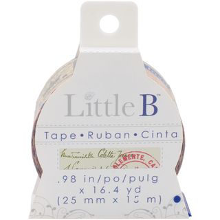 Little B Decorative Paper Tape 25mmx15m antique Postmark