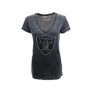 Oakland Raiders GIII NFL Womens Fade Route T Shirt
