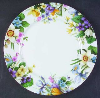 Bill Goldsmith Narcissus Service Plate (Charger), Fine China Dinnerware   Variou