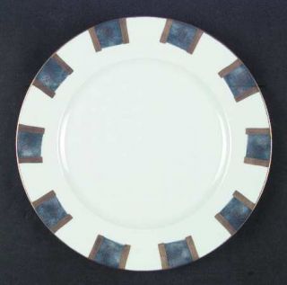 Puiforcat China Variations Grand Bleu Dinner Plate, Fine China Dinnerware   Blue
