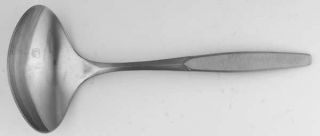 International Silver Saturna (Stainless) Gravy Ladle, Solid Piece   Stnls,Burnis