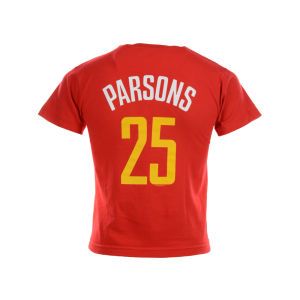 Houston Rockets Parsons Profile NBA Youth Name And Number T Shirt