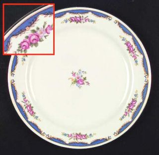 Homer Laughlin  N1402 Dinner Plate, Fine China Dinnerware   Eggshell Nautilus, B