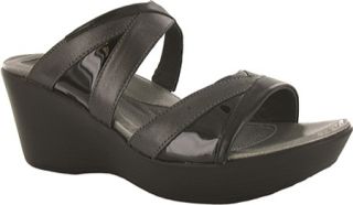 Womens Naot Siren   Black Madras/Metallic Road/Black Patent Leather Casual Shoe