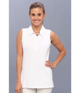 Oakley Vera Polo Womens Short Sleeve Pullover (White)