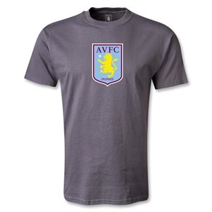 hidden Aston Villa T Shirt (Dark Gray)