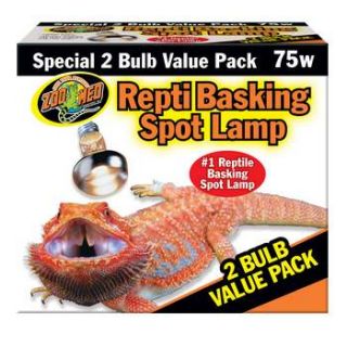 Repti Basking Spot Lamp 2 Bulb Value Pack