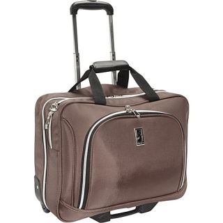 Coventry 17 Wheeled Tote Pewter   London Fog Small Rolling Luggage
