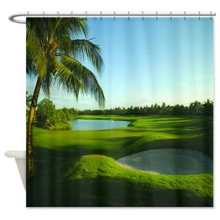  Golf Course Shower Curtain  Use code FREECART at Checkout