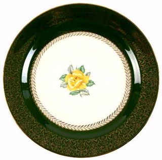 Homer Laughlin  Lady Greenbriar Salad Plate, Fine China Dinnerware   Nautilus, G