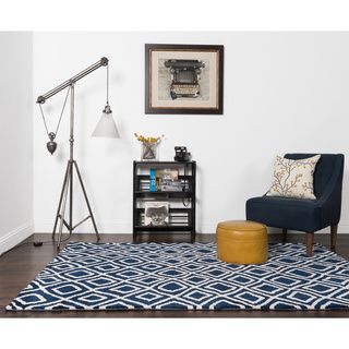 Woven Harlow Navy Rug (36 X 56)