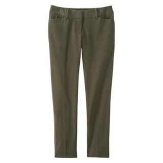 Mossimo Petites Ankle Pants   Green 6P