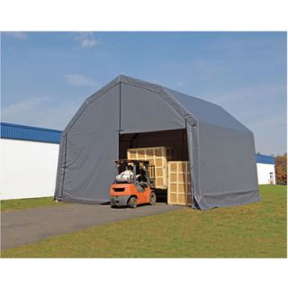 ShelterLogic 22Ft.W Peak Style Instant Garage   24ft.L x 22ft.W x 11ft.H,