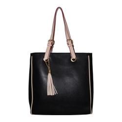 Womens Blingalicious Leatherette Handbag Q2024 Black