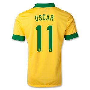 Nike Brazil 2013 OSCAR Home Soccer Jersey