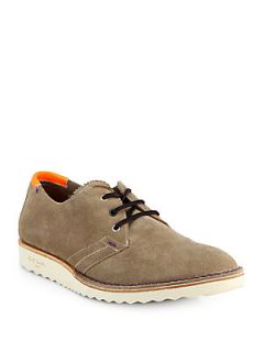 Paul Smith Suede Lace Up Chukka Sneakers   Beige  Paul Smith Shoes