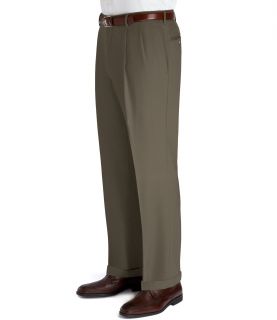Executive Wool Gabardine Pleated Front Trouser JoS. A. Bank