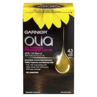 Garnier Olia Oil Powered Permanent Haircolor   4.3 Dark Golden Brown