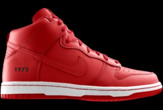 Nike Dunk High iD Custom Mens Shoes   Red