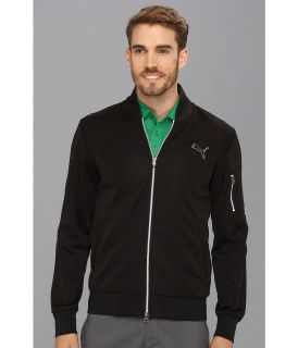 PUMA Golf New Wave Knit Jacket 13 Mens Coat (Black)