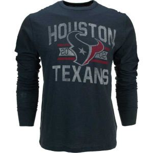 Houston Texans 47 Brand NFL Long Sleeve Establish Scrum T Shirt