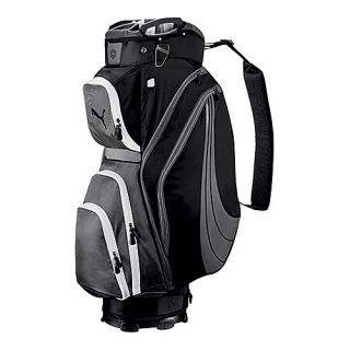 Form Stripe Cart Bag Black/Castlerock   Puma Golf Bags