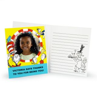Dr. Seuss Personalized Thank You Notes