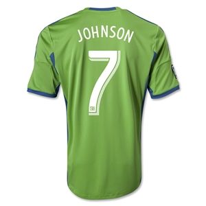 adidas Seattle Sounders FC 2013 JOHNSON Primary Soccer Jersey