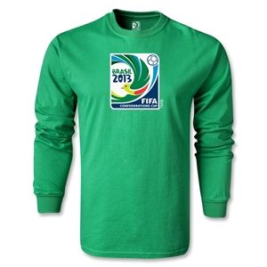 FIFA Confederations Cup 2013 LS Emblem T Shirt (Green)