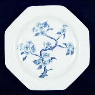 J & G Meakin Dynasty Blue Dessert/Pie Plate, Fine China Dinnerware   Liberty, Bl