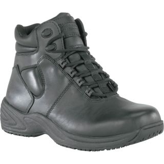 Grabbers 6In. Fastener Work Boot   Black, Size 8 Wide, Model G1240