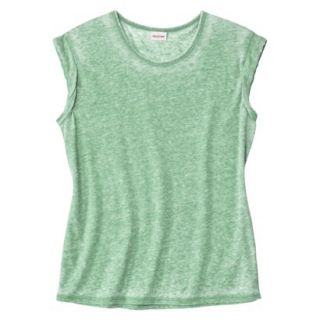Mossimo Supply Co. Juniors Burnout Tee   Perfect Mint XS(1)