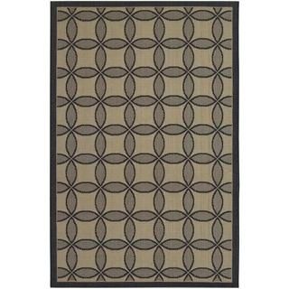 Five Seasons Retro Clover/black cream 411 X 76 Rug (BlackSecondary colors Cream Pattern Geometric CirclesTip We recommend the use of a non skid pad to keep the rug in place on smooth surfaces.All rug sizes are approximate. Due to the difference of moni