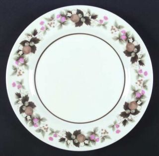 Mikasa Sumay Dinner Plate, Fine China Dinnerware   Eclipse Line, Fruit Flower Ri
