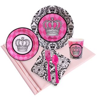 Elegant Princess Damask Just Because Party Pack for 8