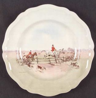 Royal Doulton Hunting (SimpsonS) Dinner Plate, Fine China Dinnerware   Charles