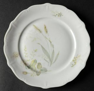 Forest Harvest Salad Plate, Fine China Dinnerware   Pastel Pond Flowers
